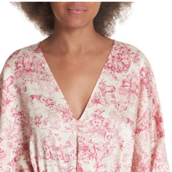 🆕 ELIZABETH AND JAMES Angela Toile Blouse - Picture 7 of 13